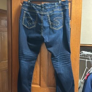 Silver Plus size jeans